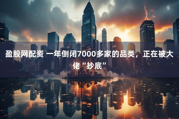 盈股网配资 一年倒闭7000多家的品类，正在被大佬“抄底”